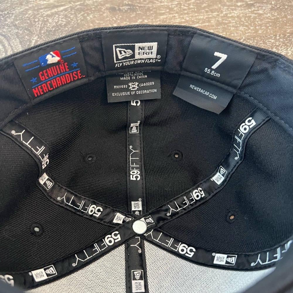 Atlanta Braves Black 59FIFTY Fitted Cap - Picture 4 of 7